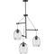 Progress Lighting Caisson Collection Graphite Three-Light Pendant P500160-143 - alternate 2